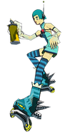 Rhyth in Jet Set Radio Future.