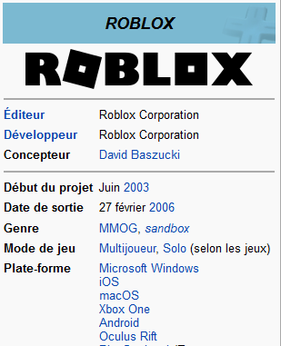 Roblox Wiki Jeux Video En Francais Fandom - robux gratuit 2018 fevrier