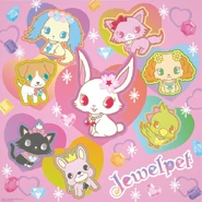 Early Jewelpet promotional artwork.