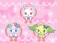 Illustration of Ruby, Angela and Peridot.