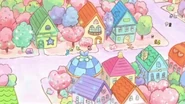 Jewelpet Town seen from above in JP01.