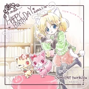 "Happy birthday Miria !" 2022 artwork. (Source)