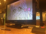 Concept sketch of Luna human form for Jewelpet Magical Change posted on Jewelpet Anime official Twitter account.