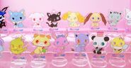 Jewelpets acrylic stands.