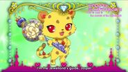 Jasper's first official apperance in Jewelpet Twinkle☆ after the ending song.