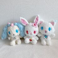 Sapphie, Ruby and Larimar plushie.