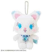 Larimar plush mascot holder.