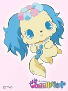 Sapphie's anime visual.