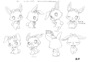 Halite-sensei's jewelpet parnter, Luna concept art.