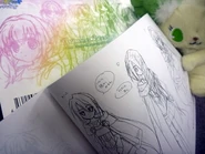 Concept art sketches of Alma's disguise. (Source)