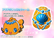 Aqua's anime visual his Jewel Charm.