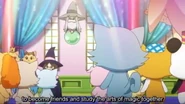 Some unknown Jewelpets attending the Magic Academy entry exam. (with one resembling the Milky-Garnet mix from Jewelpet season 1)