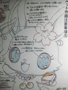 Picture of Ruby's design concept art for Jewelpet Magical Change.