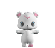 Labra 3D model for Jewelpet: Let's Play Together in the Room of Magic! DS game.