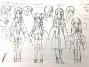 Concept artwork of the new Magic Academy's students for Jewelpet Twinkle☆ OAV. (Source)