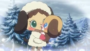 Young Yuku calling the girl Jewelpet "mommy".
