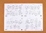 General concept arts. (including Kaiya, Ruby, Nix and Titana)