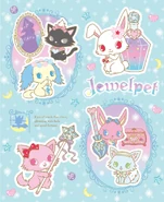 Jewelpets in a official illustration 3.