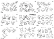 General concept arts. (including Opal, Io, Kris, Jasper, Diana, Peridot, Luna and Coal)