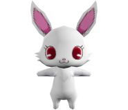 Ruby 3D model for Jewelpet: Let's Play Together in the Room of Magic! DS game.