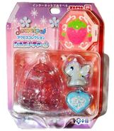 Toy Opal and see-through Jewel Charm in her box.