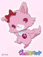 Garnet's anime visual.