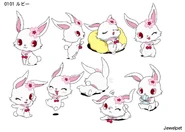 Ruby reference sheet for Jewelpet season 1.