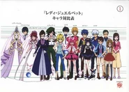 0000878007.jpeg (59 KB) Lady Jewelpet characters height concept art. (colored)