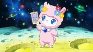 Angela uses Jewel Flash (Jewelpet Sunshine).jpg (391 KB) Angela activate her Jewel Flash with her Jewel Pod.