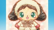 A drawing of the unknown girl Jewelpet made by Yuku in hope to find her.