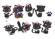 Diana reference sheet for Jewelpet season 1.