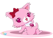 Garnet's anime visual. (From the Official Website)