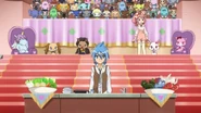 Chocolate Lapis and negative Peridot clone in the public background.