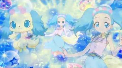 Jewelpet Magical Change Sapphie transformation & jewelflash