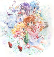 Jewelpet Twinkle☆ artwork for the release of the Fan Disc S. (Source)