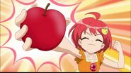 Rinko's apple.