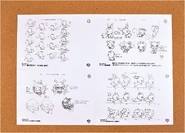 Concept arts for Jewelpet Sunshine. (including Garnet, Labra, Titana, Sapphie, Ruby, Peridot, Rald and Charotte)