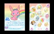 Luna's presentation in Jewelpet: Cute Magical Fantasy DS game.