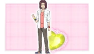 Mouri anime visual from the official website. (phone version)