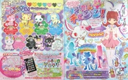 Introduction of the new serie in a magazine.
