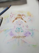 "Happy birthday Akari !" 2021 artwork (2). (Source)