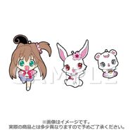 Ruby, Labra and Akari keychain.