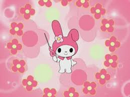 My Melody with her Melody Takt.