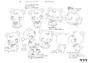 Akari's jewelpet parnter, Labra concept art.