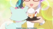 Unknown Jewelpet in Megumi imagination.