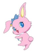 Luna's anime render for Jewelpet Kira Deco first ending.