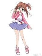 Akari's anime visual.