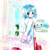 Illustration of a slightly older Sara with Sapphie. (Source)