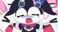 Luea with the other Jewelpets' watches on her body.