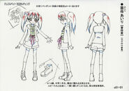 Airi's design concept art.